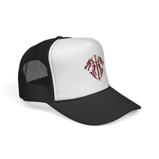 Twin Dragons Trucker Hat