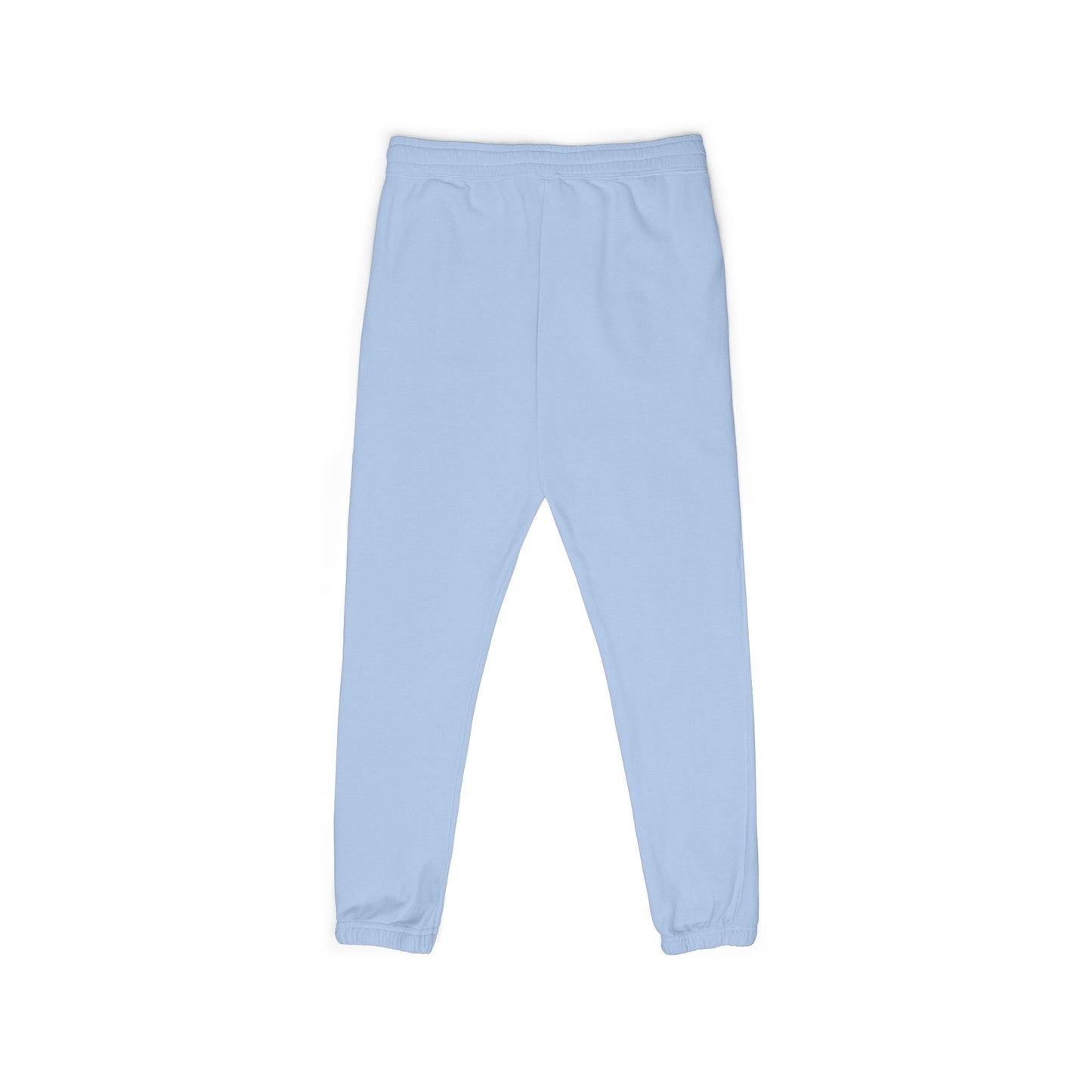 Embroidered Palm Leaf Fleece Sweatpants — Garment-Dyed Cozy Joggers