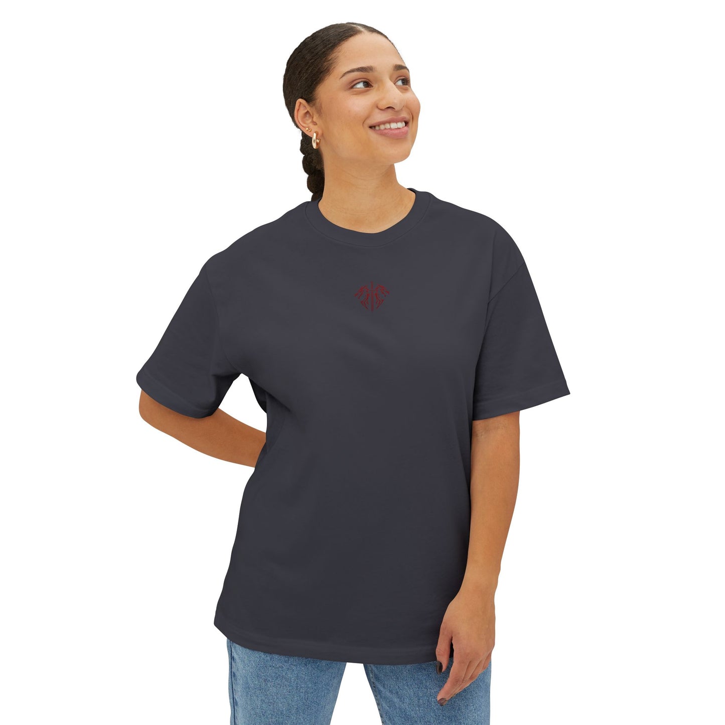 Dragon Sword Tee — Tribal Heart Sword Graphic T‑Shirt