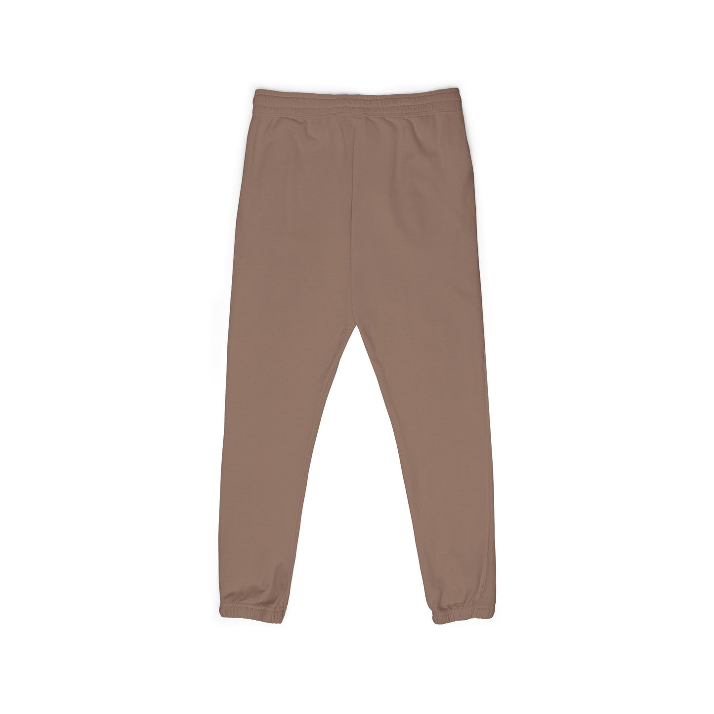 Embroidered Palm Leaf Fleece Sweatpants — Garment-Dyed Cozy Joggers