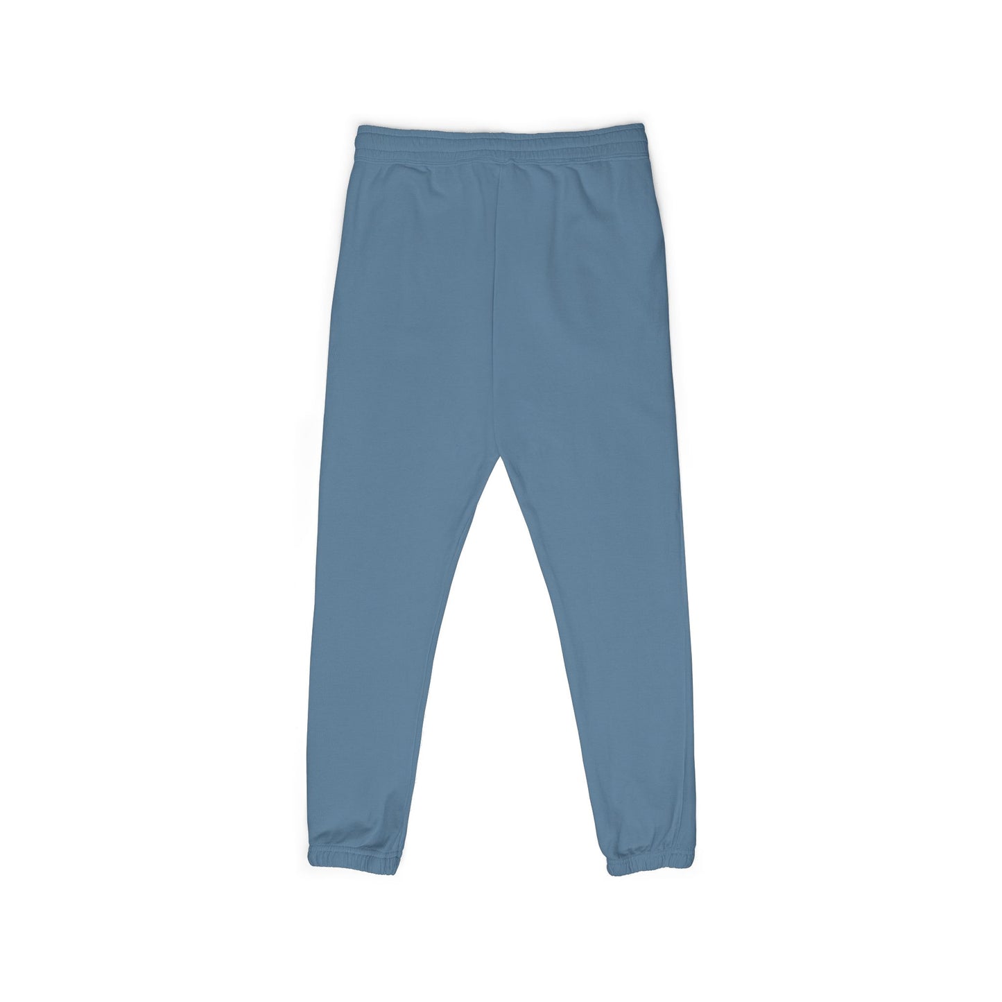 Embroidered Palm Leaf Fleece Sweatpants — Garment-Dyed Cozy Joggers