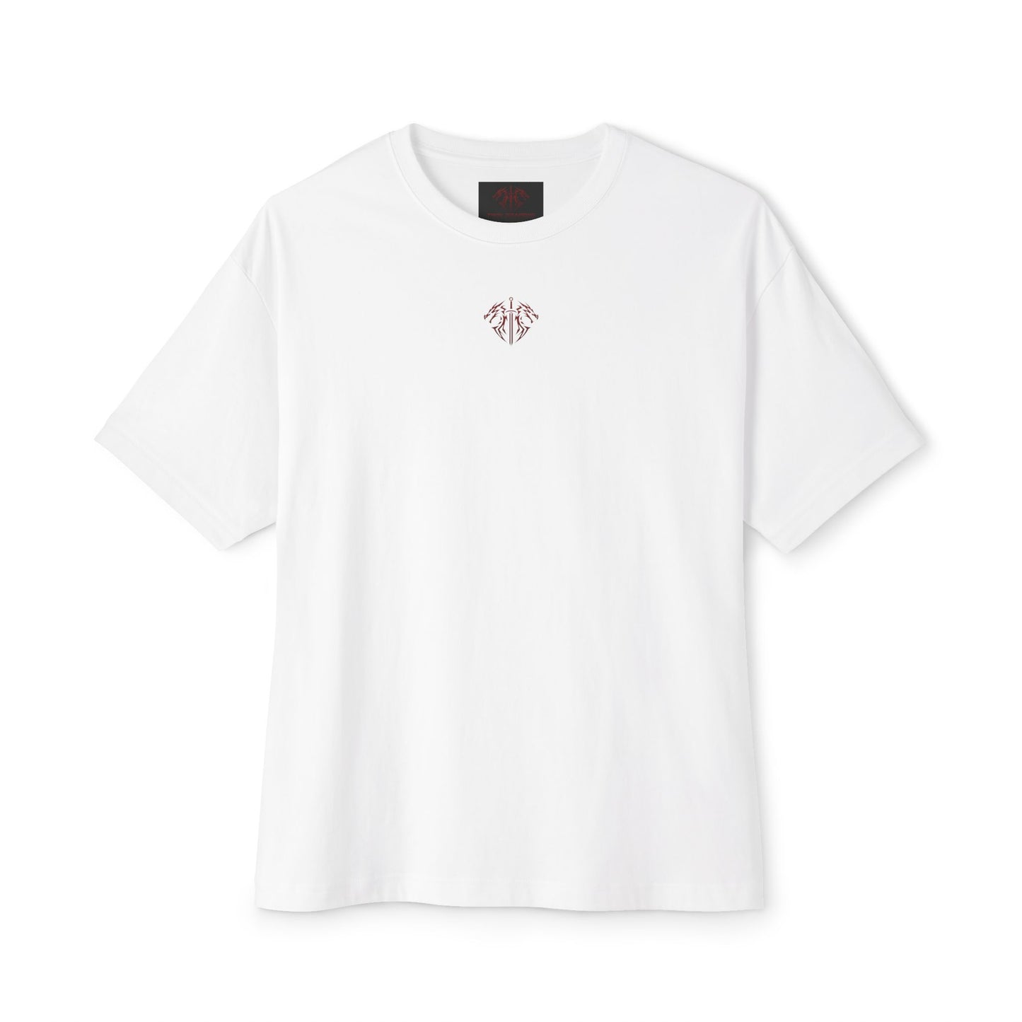 Dragon Sword Tee — Tribal Heart Sword Graphic T‑Shirt