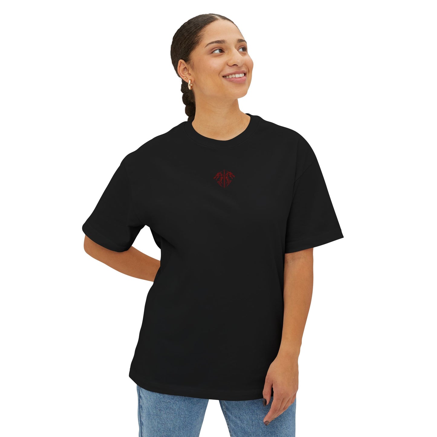 Dragon Sword Tee — Tribal Heart Sword Graphic T‑Shirt