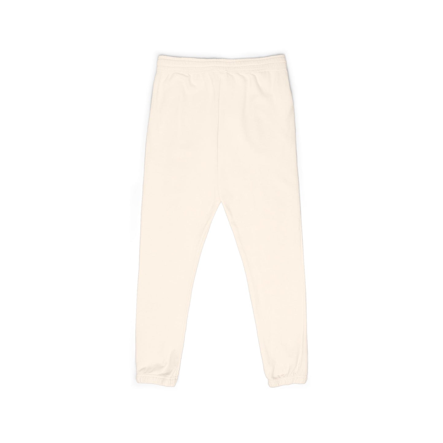 Embroidered Palm Leaf Fleece Sweatpants — Garment-Dyed Cozy Joggers