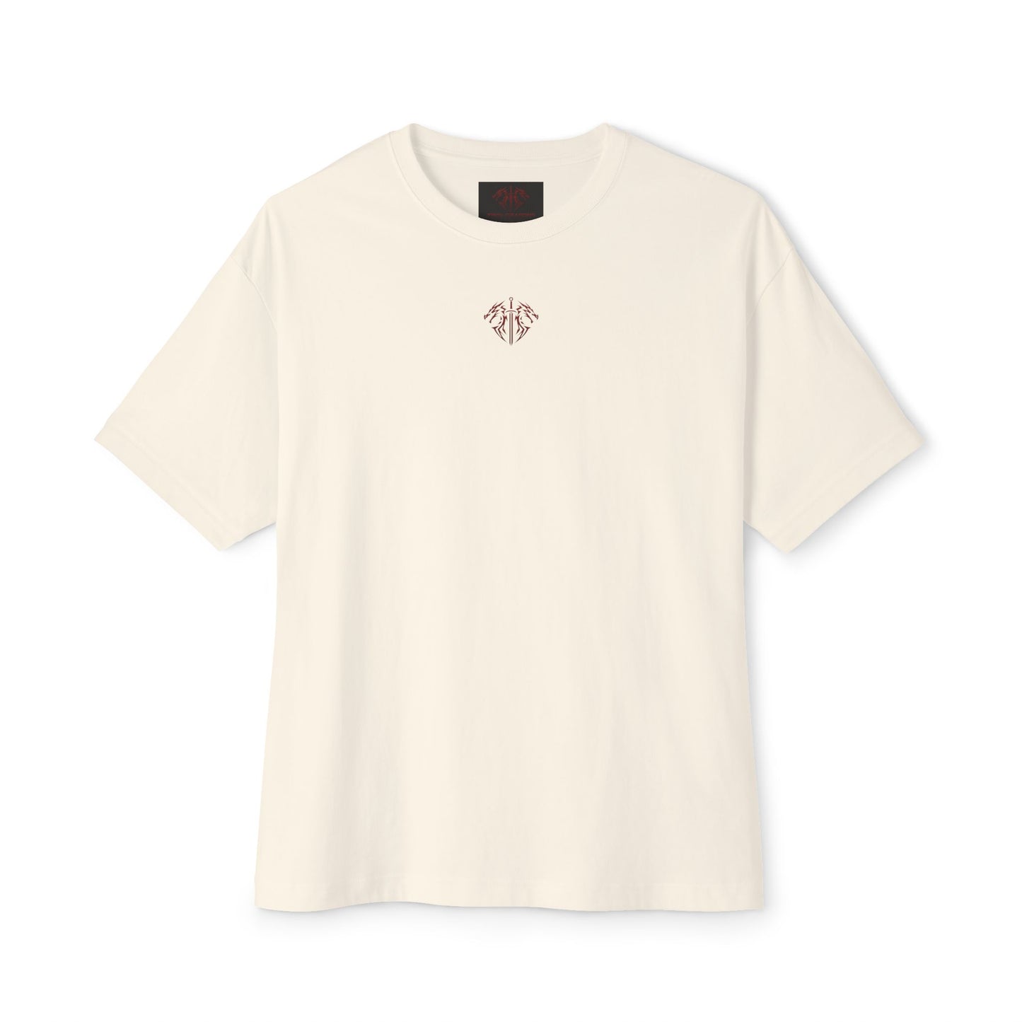 Dragon Sword Tee — Tribal Heart Sword Graphic T‑Shirt