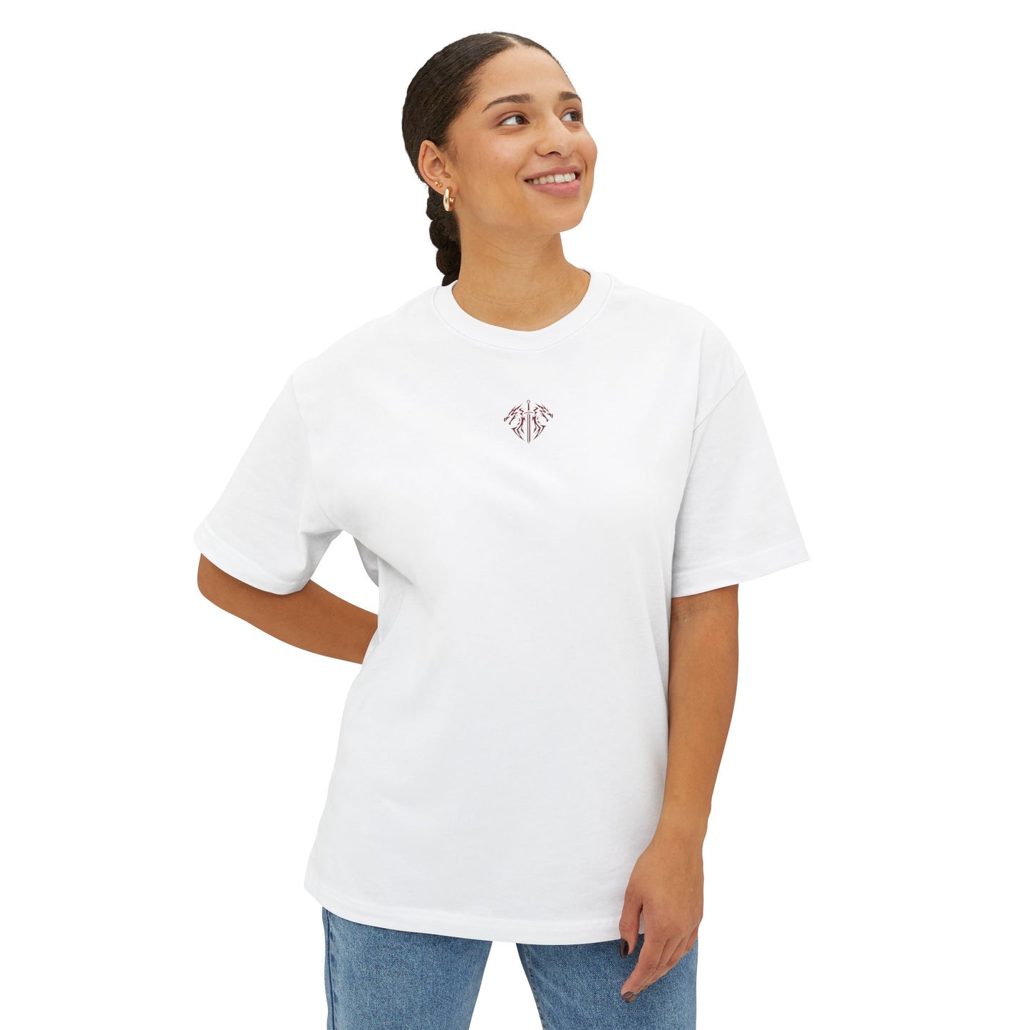 Dragon Sword Tee — Tribal Heart Sword Graphic T‑Shirt