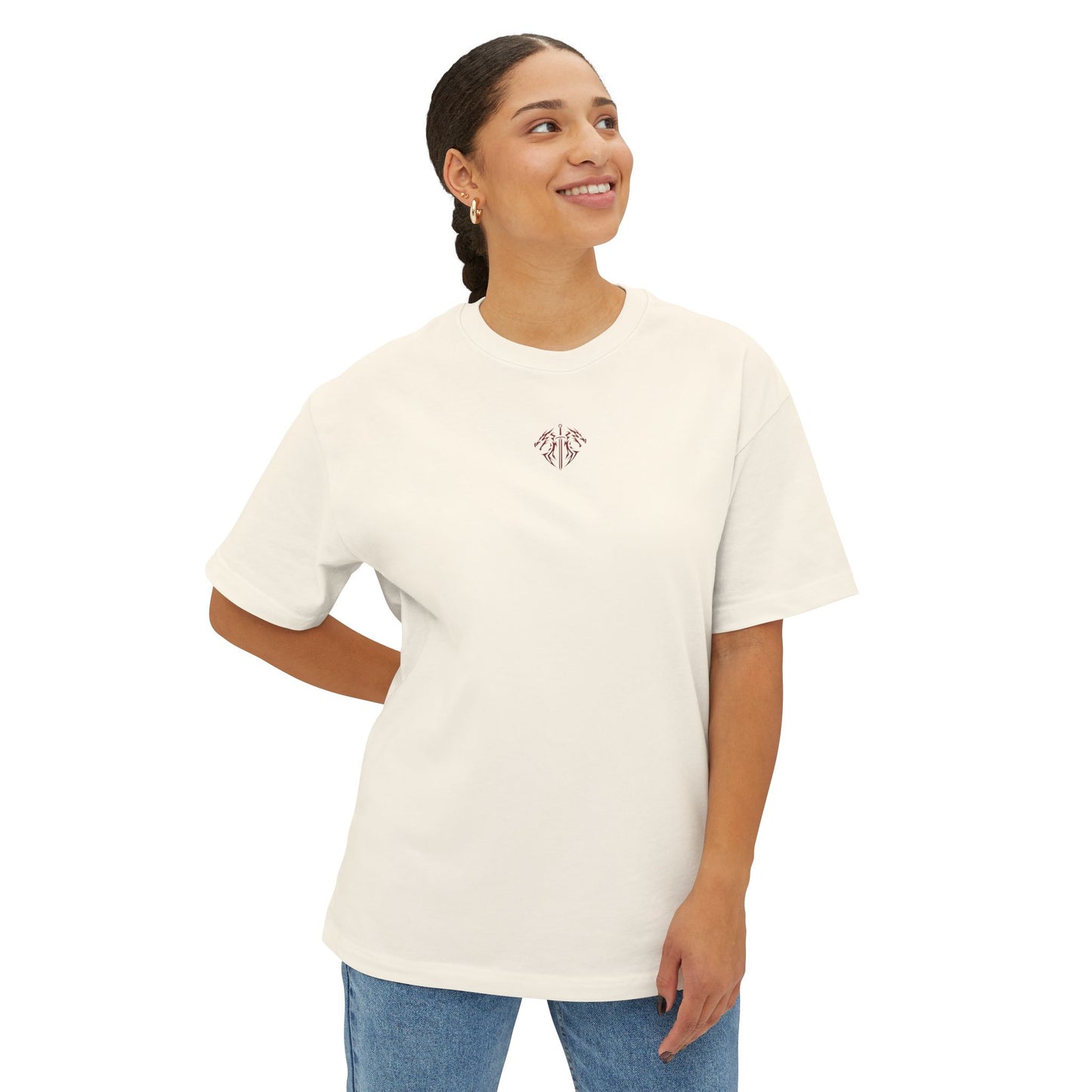 Dragon Sword Tee — Tribal Heart Sword Graphic T‑Shirt